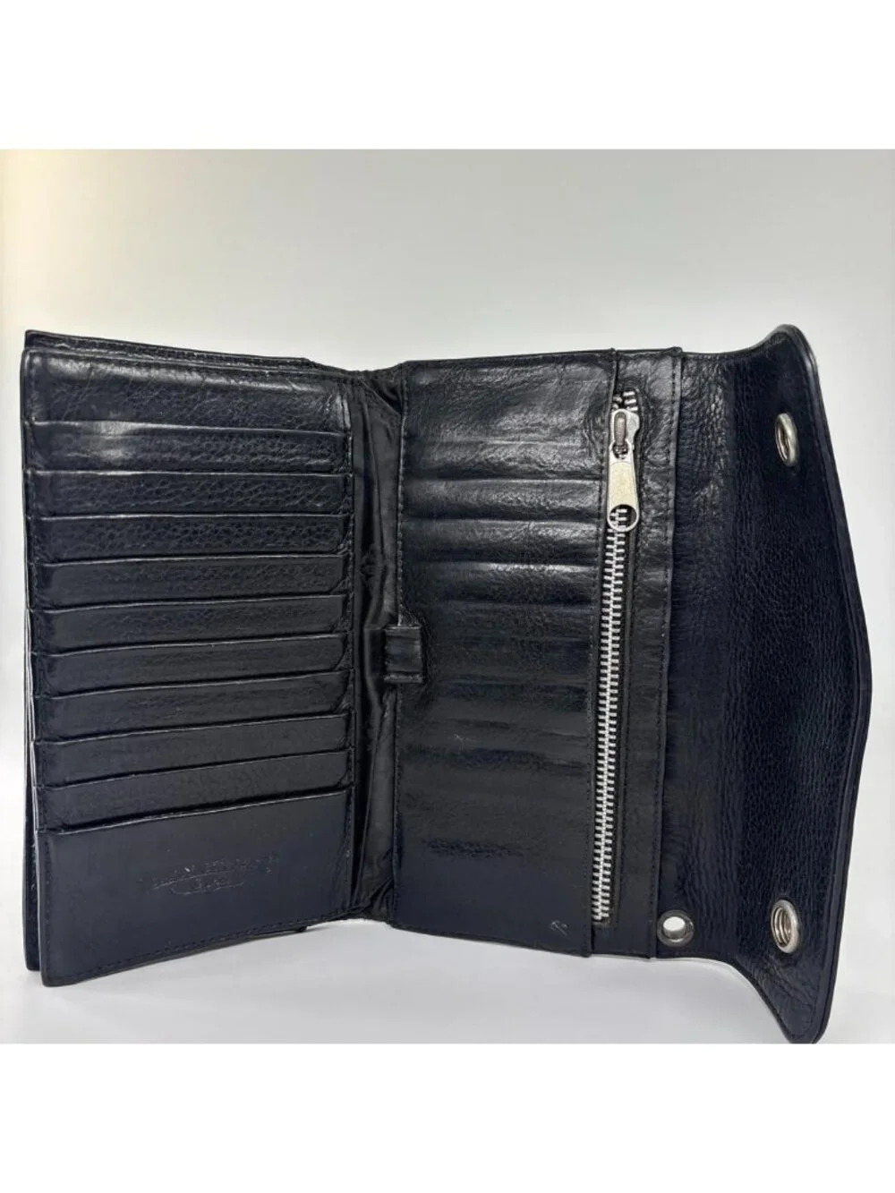 Chrome Hearts BS Flare Wave Wallet Black